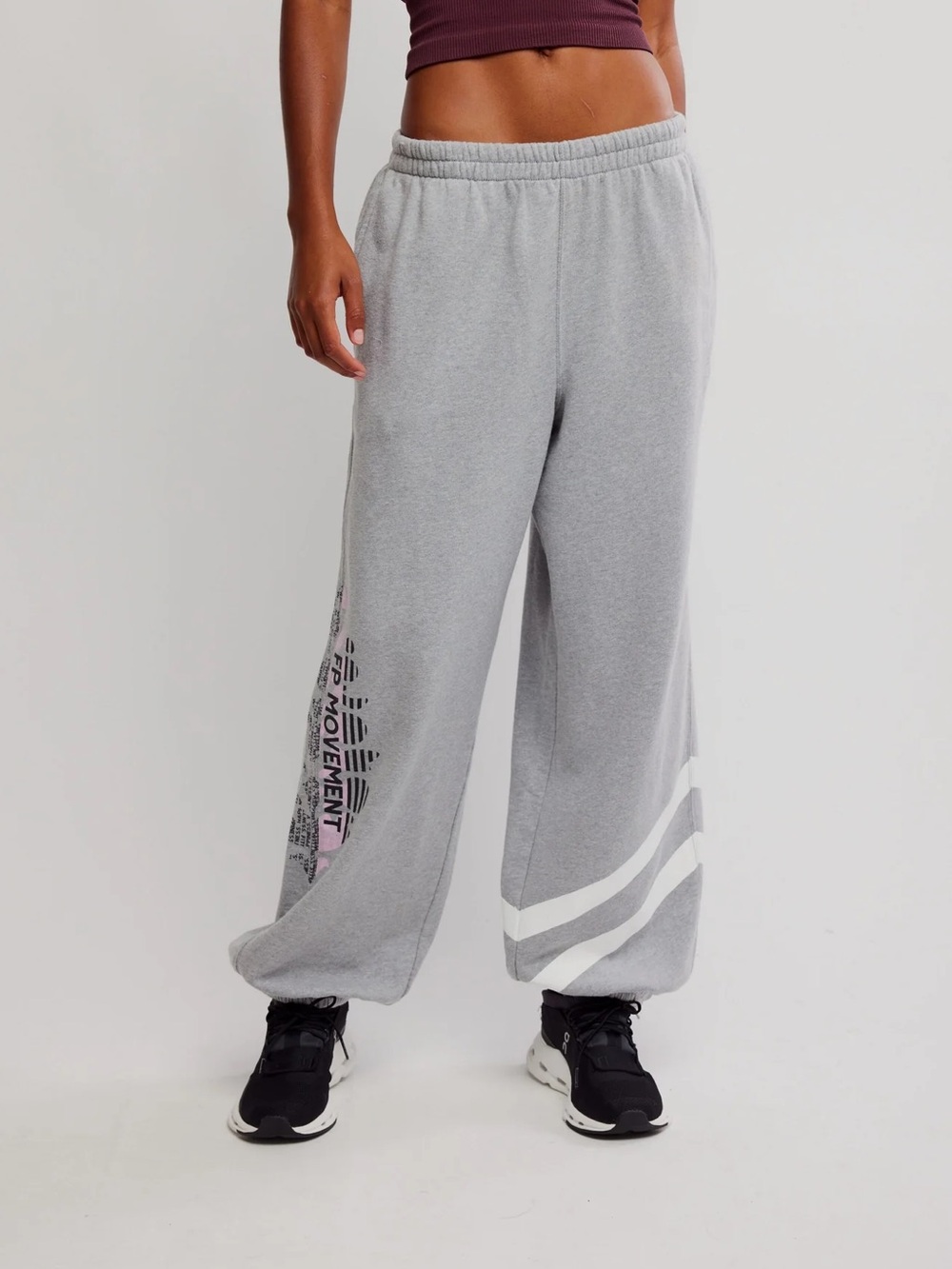 Free People Movement All Star Logo Joggers
